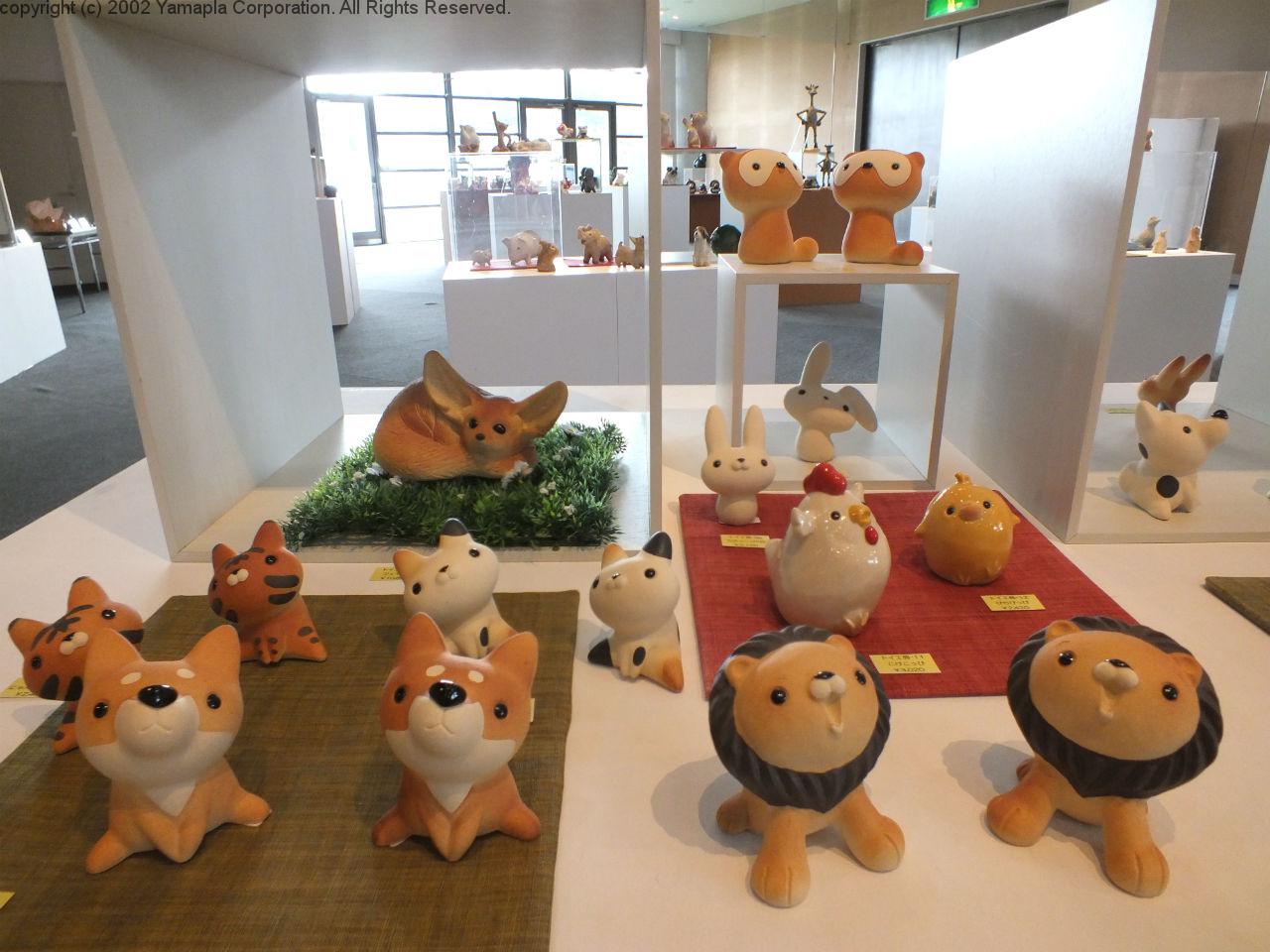 可愛いさに癒される 信楽焼の動物展 滋賀ガイド