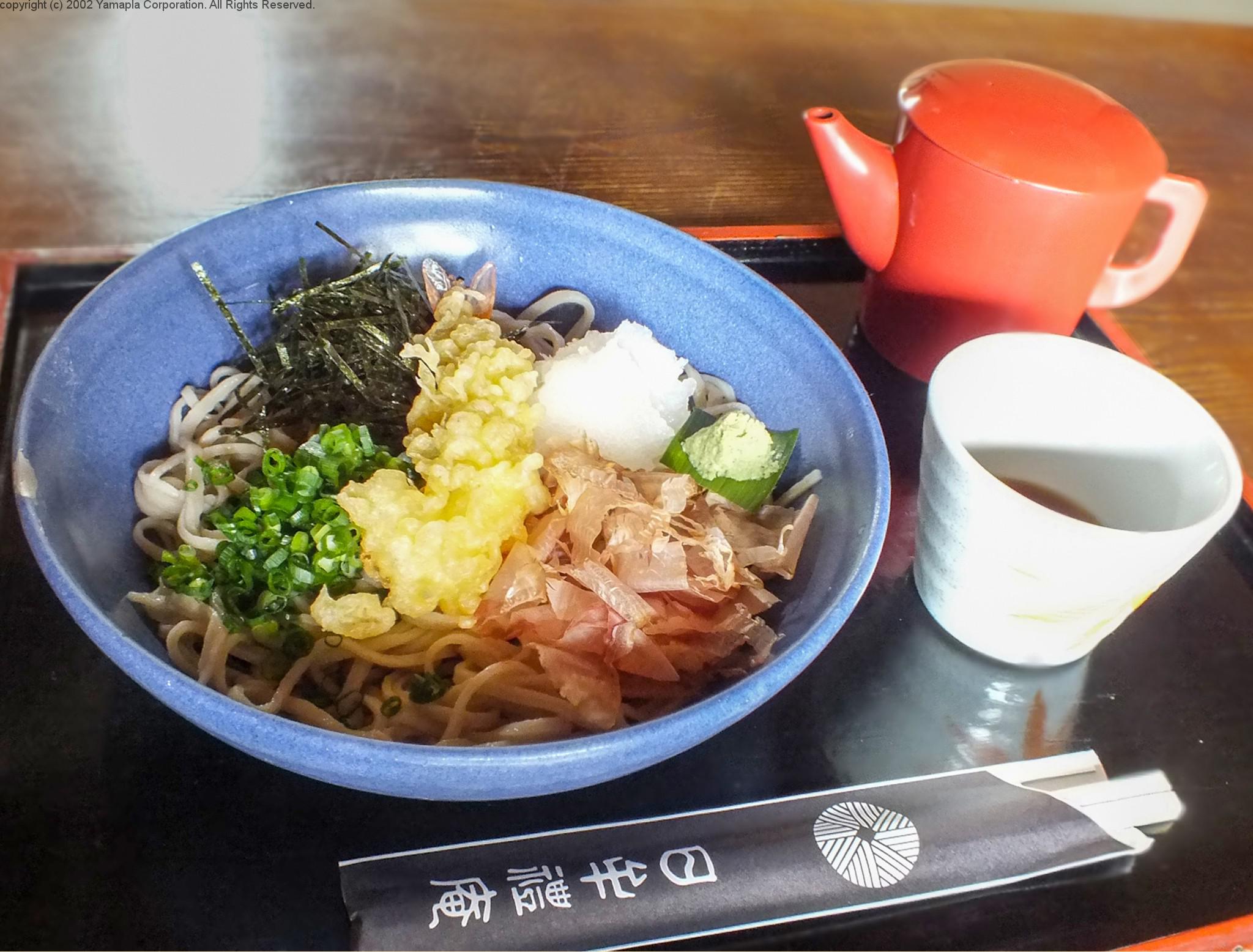 文化財の建物でいただく手打ち蕎麦 滋賀ガイド