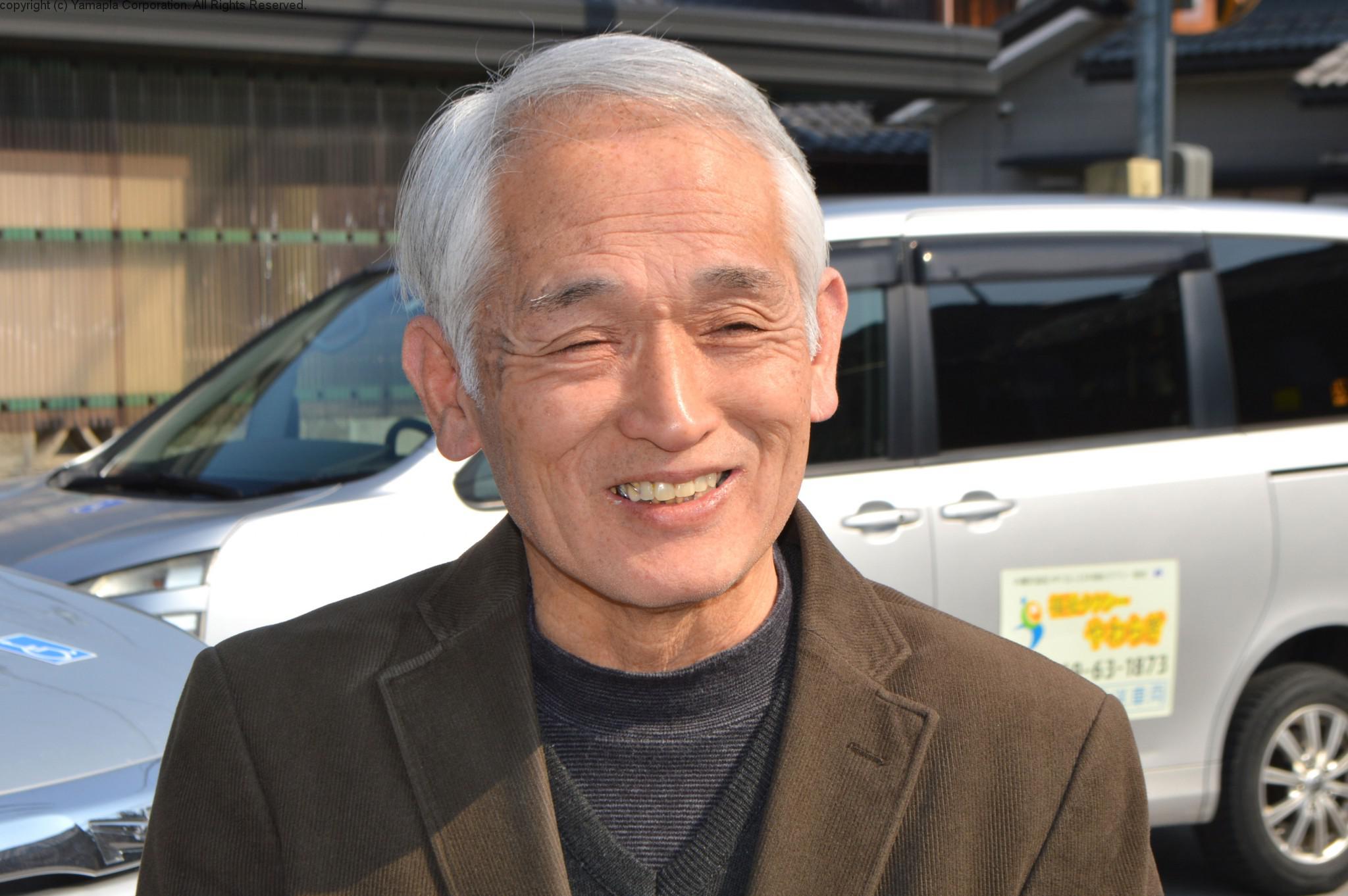 福祉タクシーやわらぎ代表 坂東 武久 ばんどう たけひさ さん 長浜市在住 滋賀ガイド