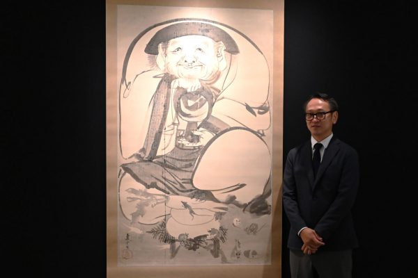 縦約64センチ・横約98センチの「大黒天図」