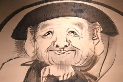 髪の毛や髭も丁寧に描かれている