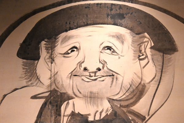 髪の毛や髭も丁寧に描かれている
