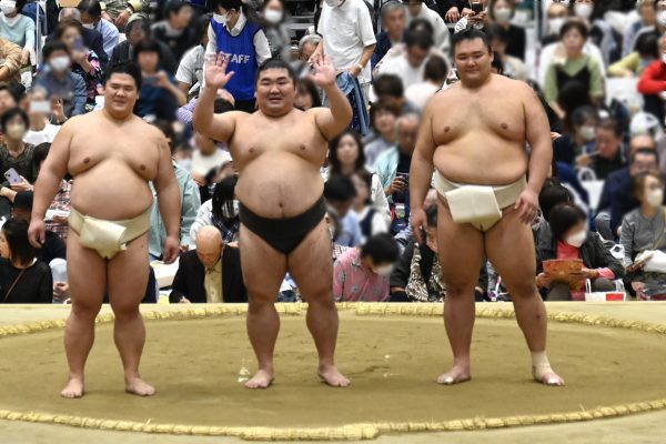 宇良関・大津市出身 鳰の湖関・朝乃山関