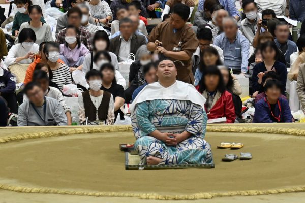 髪結実演　正代関　床山 床庄