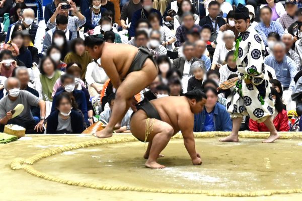 初っ切り　千代天富関 千代北海関