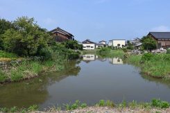 安土川の舟入として活用された「藤兵衛浜」