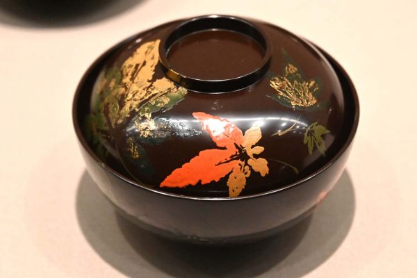 紅葉塗吸物碗