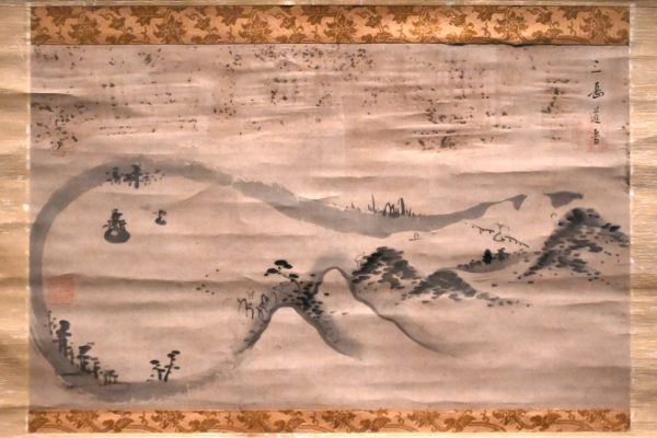琵琶湖近江八景図　池大雅筆　江戸時代　個人蔵
