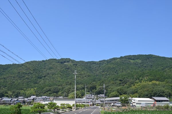 標高433メートルの繖山