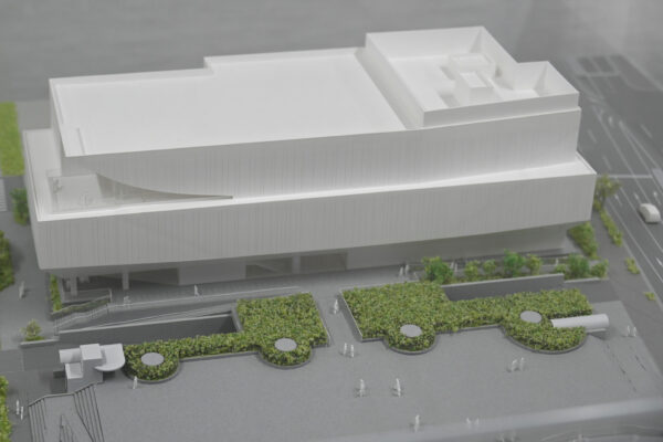 琵琶湖文化館完成予定模型