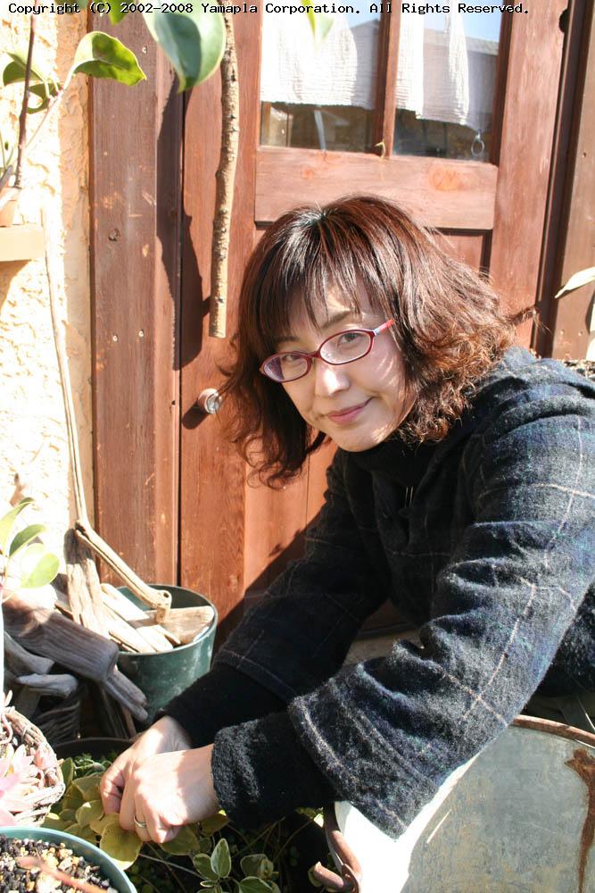 ガーデンデザイナー ワイヤークラフト作家 奥田 由味子さん 大津市在住 47歳 滋賀ガイド