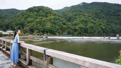 カローラスポーツで駆ける！フォトジェニックな嵐山