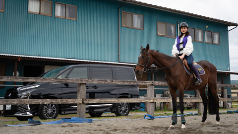 乗馬と絶景と発酵でパワーチャージ！ヴォクシーで行く長浜